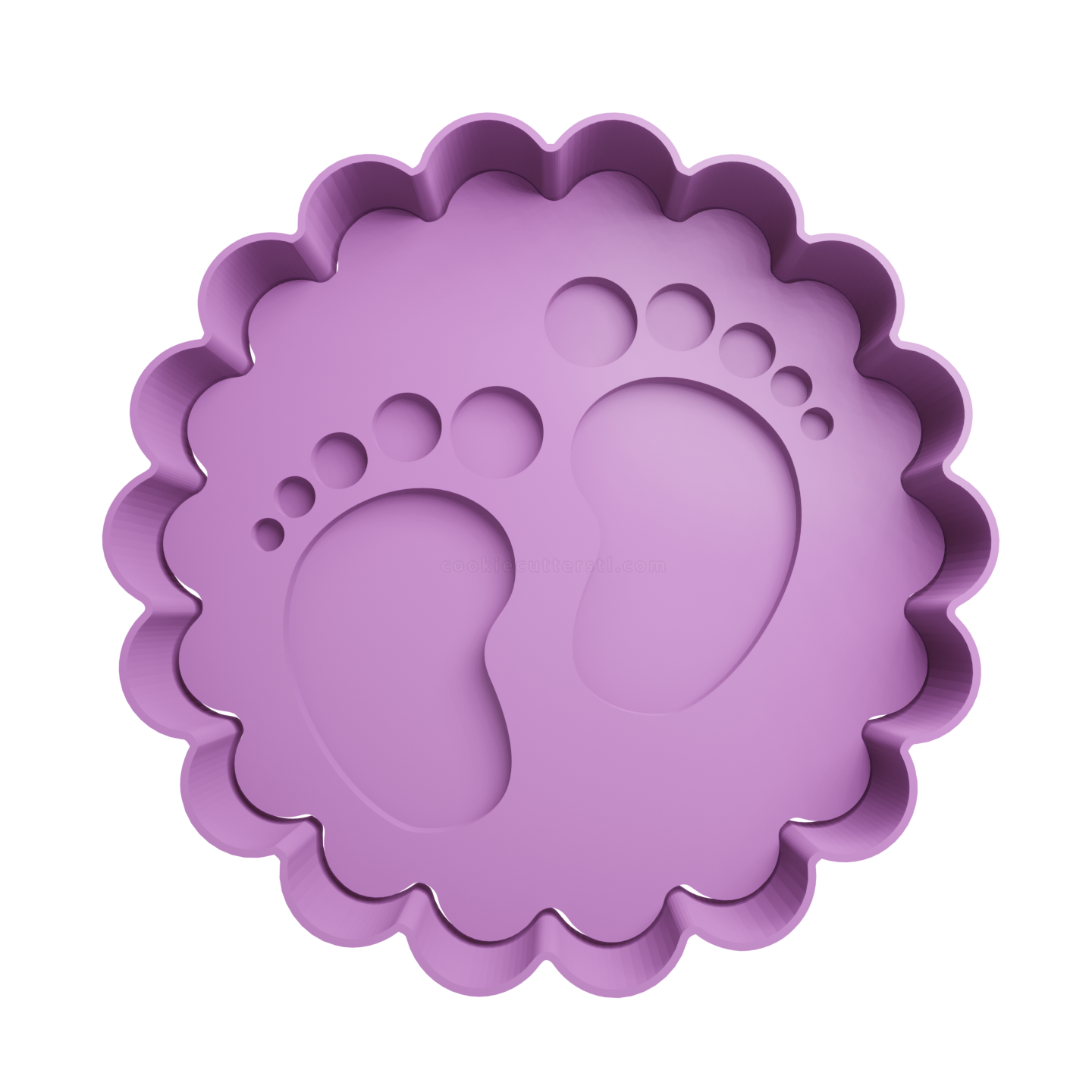 Baby Foots Cookie Cutter