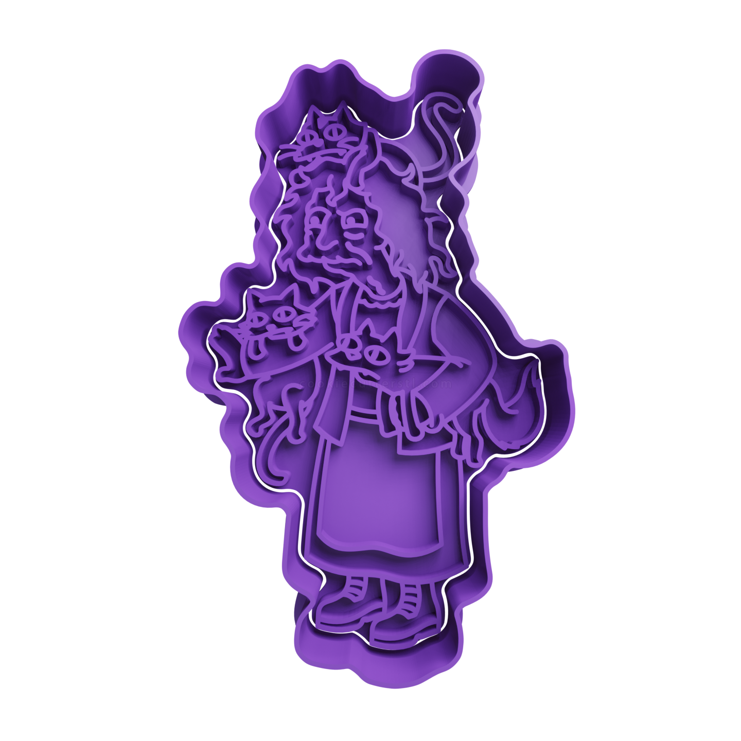 Eleanor Abernathy Crazy Cat Woman Cookie Cutter