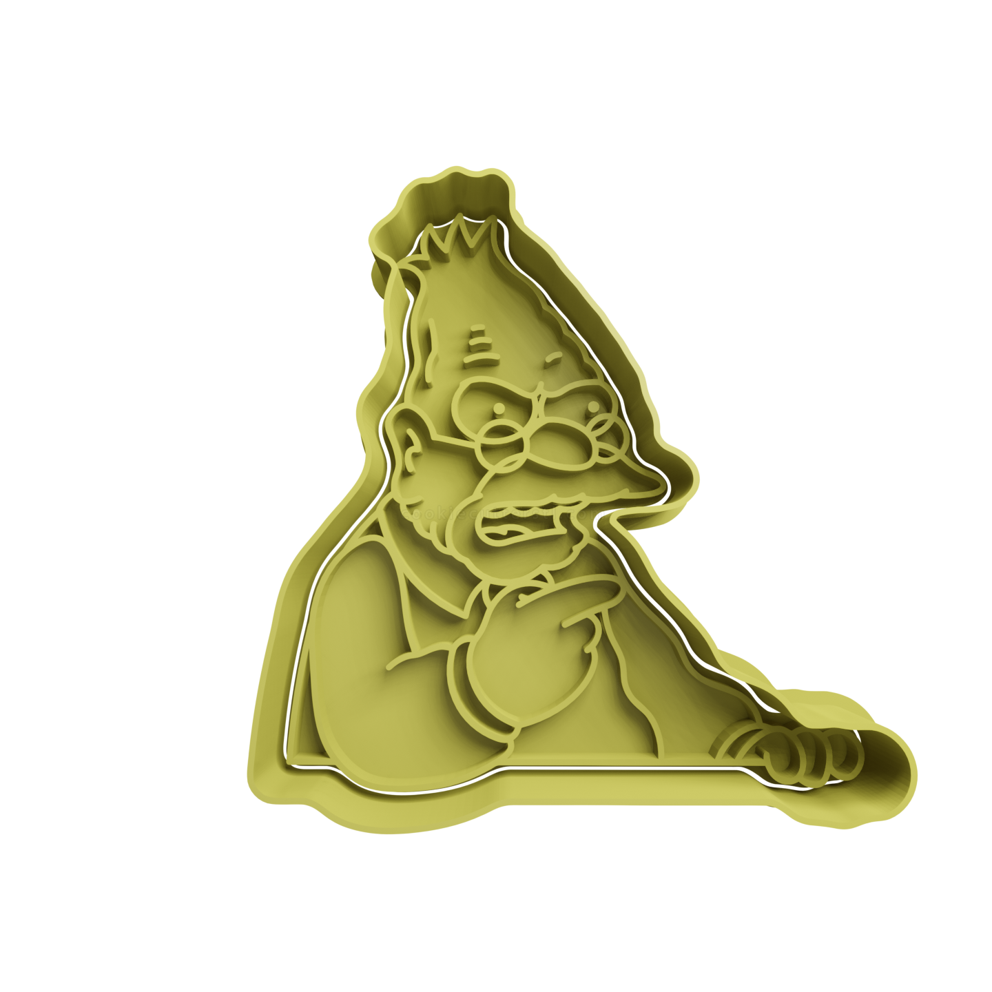 Abraham Simpson Cookie Cutter