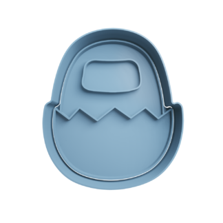 Among Us Easter Egg Cookie Cutter