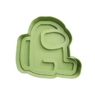 Among Us Sitting Down Cookie Cutter