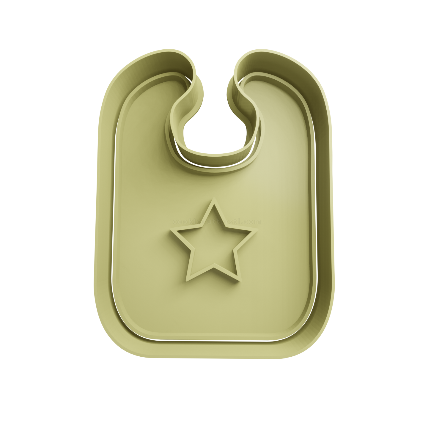 Baby Bibs Cookie Cutter