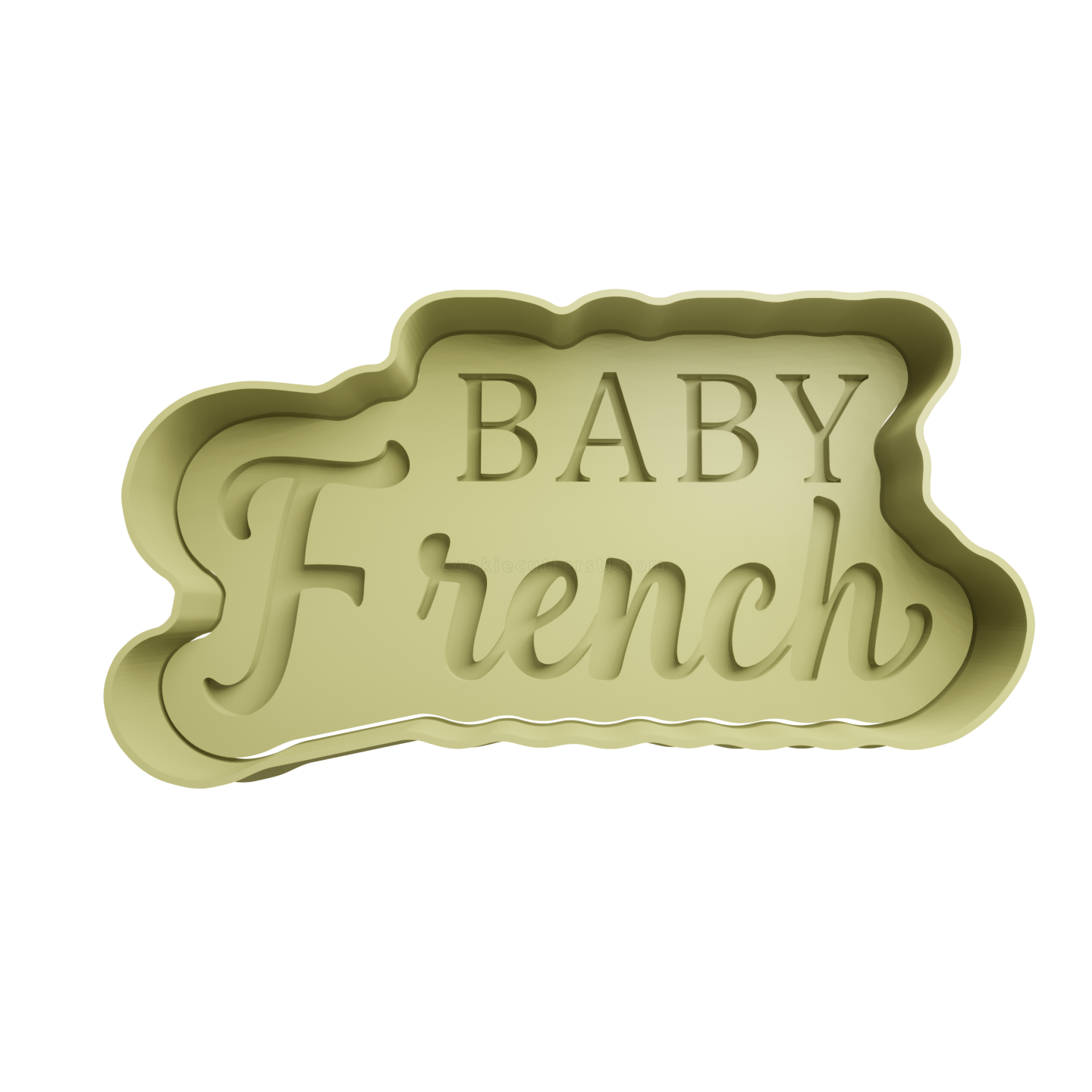 Baby French Cookie Cutter