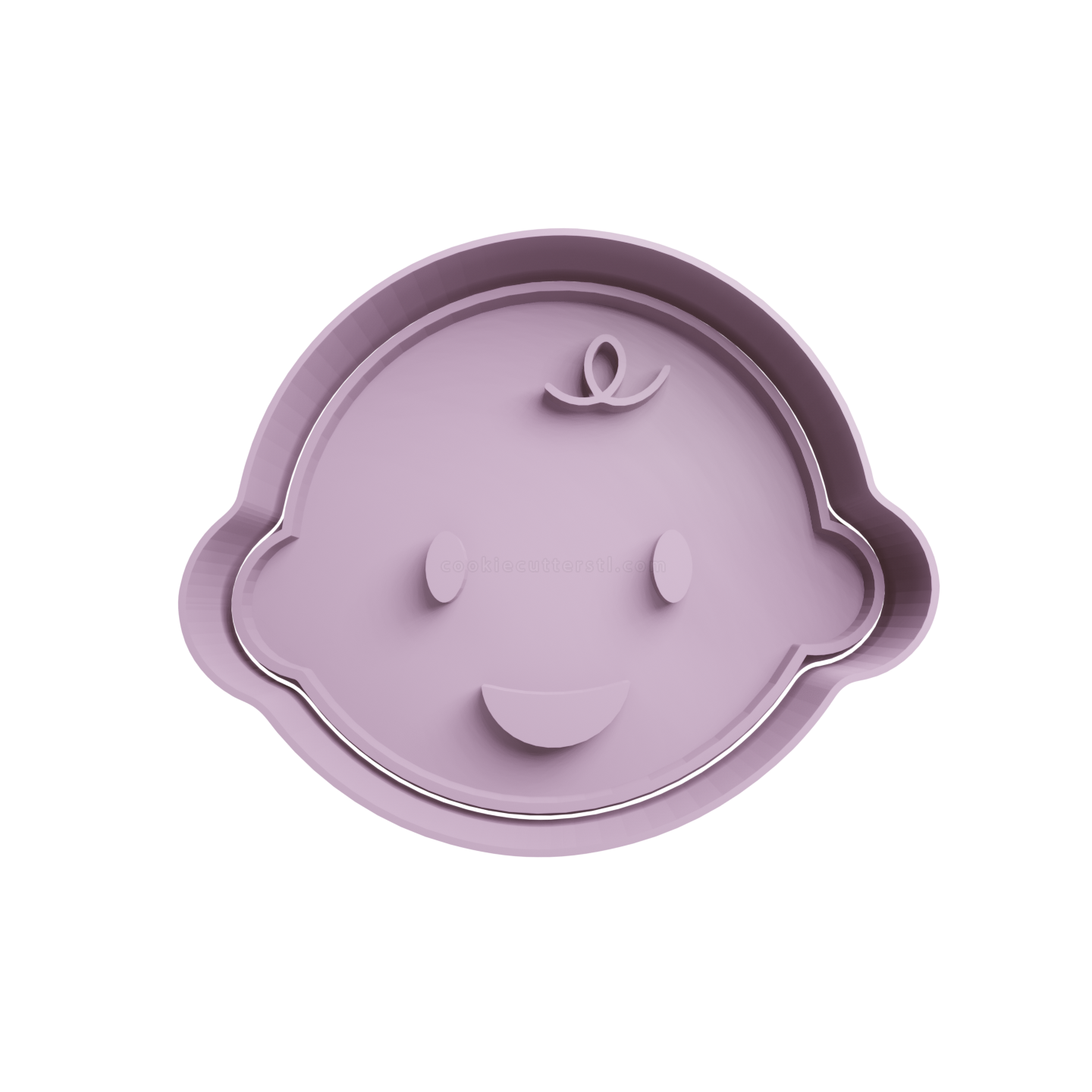 Baby Face Cookie Cutter