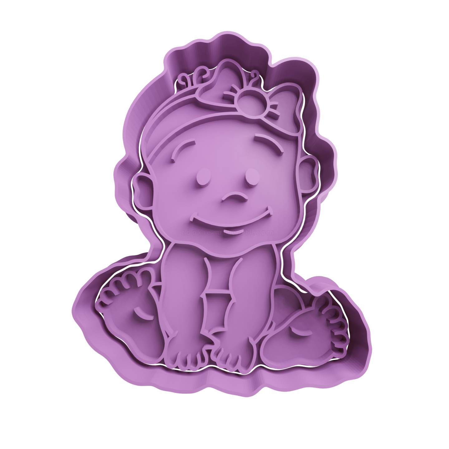 Baby Girl Cookie Cutter