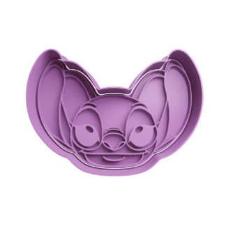 Angel from Lilo and Stitch Head Cookie Cutter