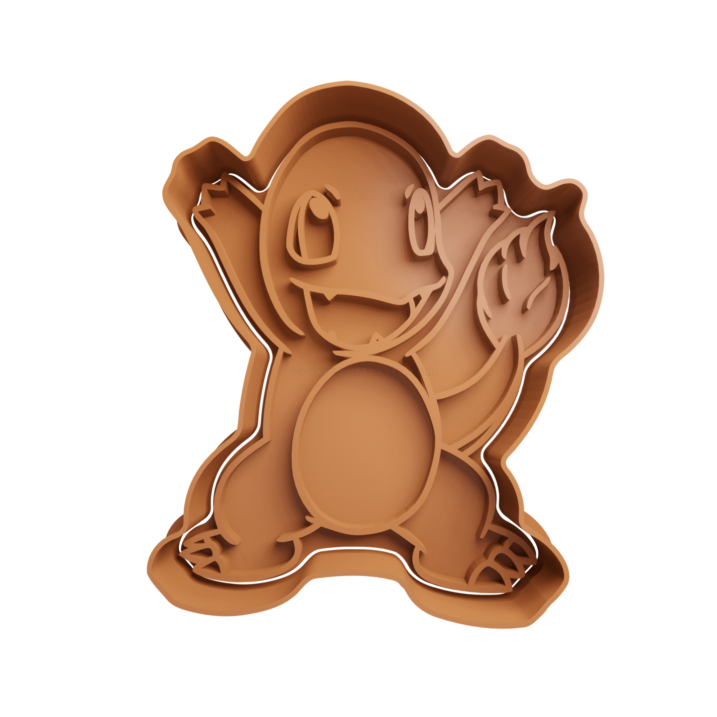Charmander Cookie Cutter 3