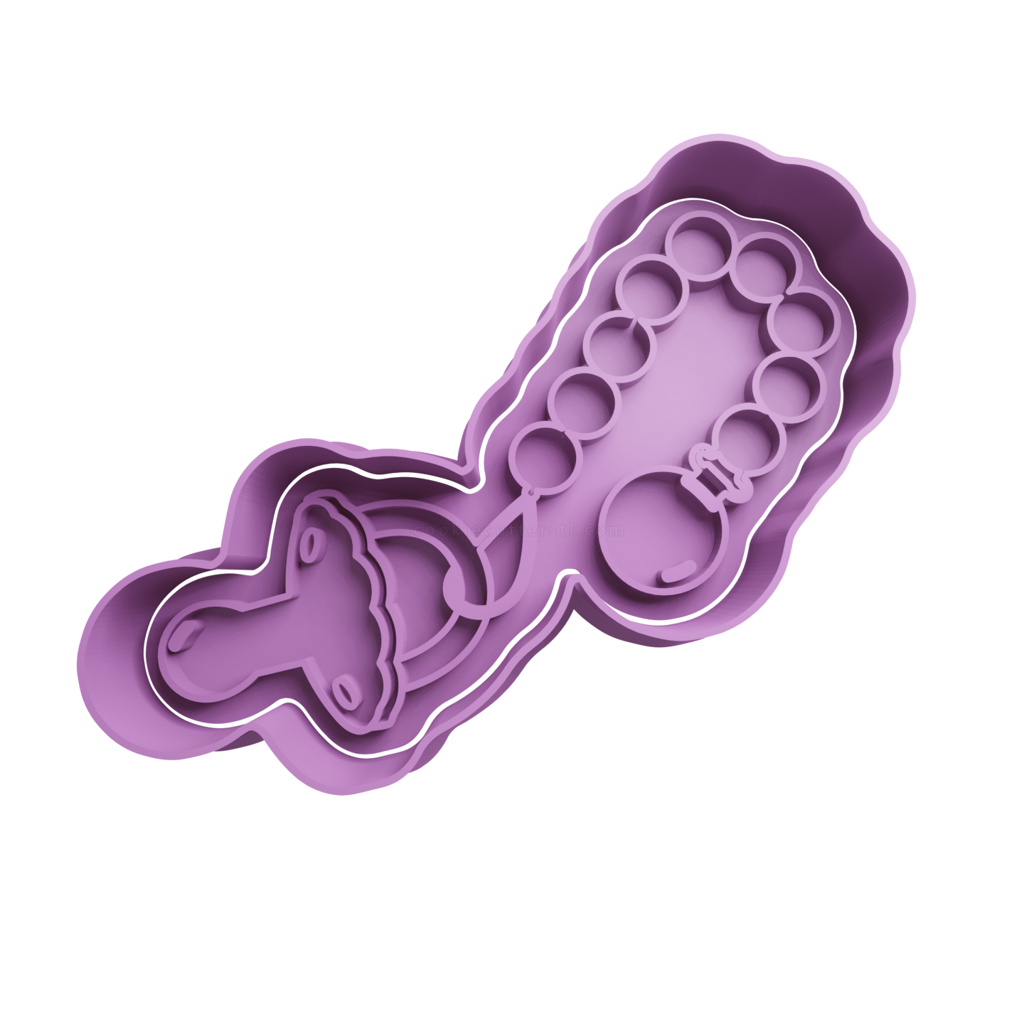 Pacifier Cookie Cutter