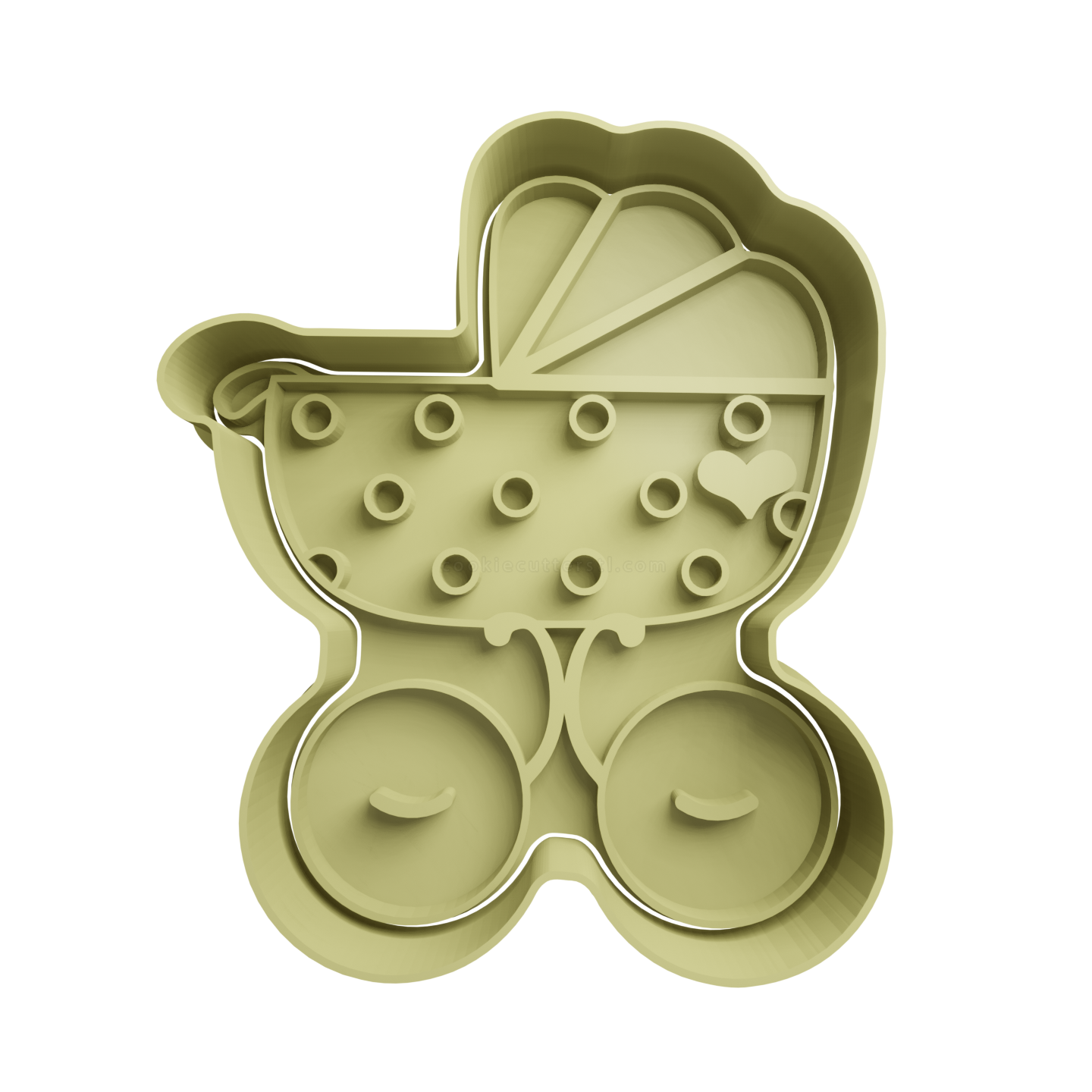Baby Stroller Cookie Cutter