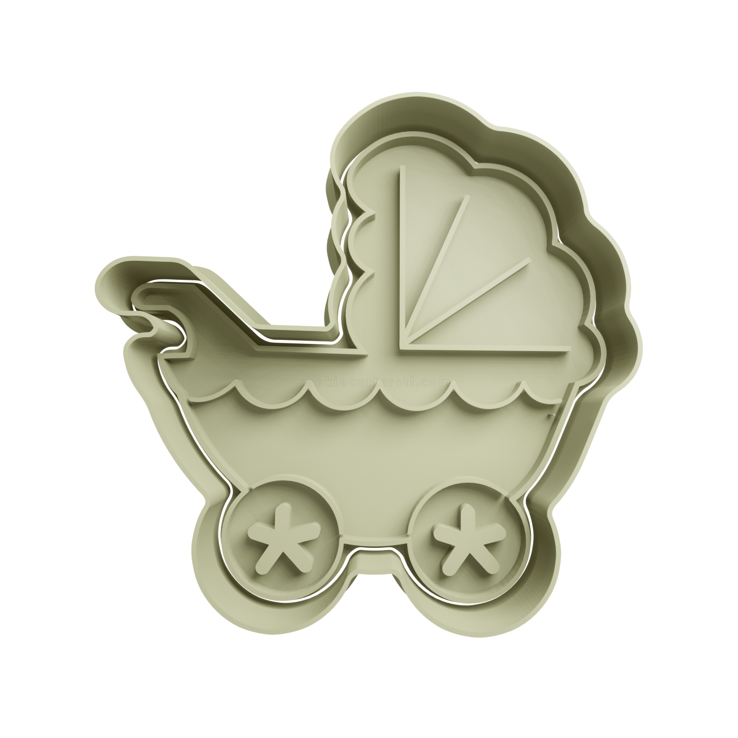 Baby Stroller Cookie Cutter 3