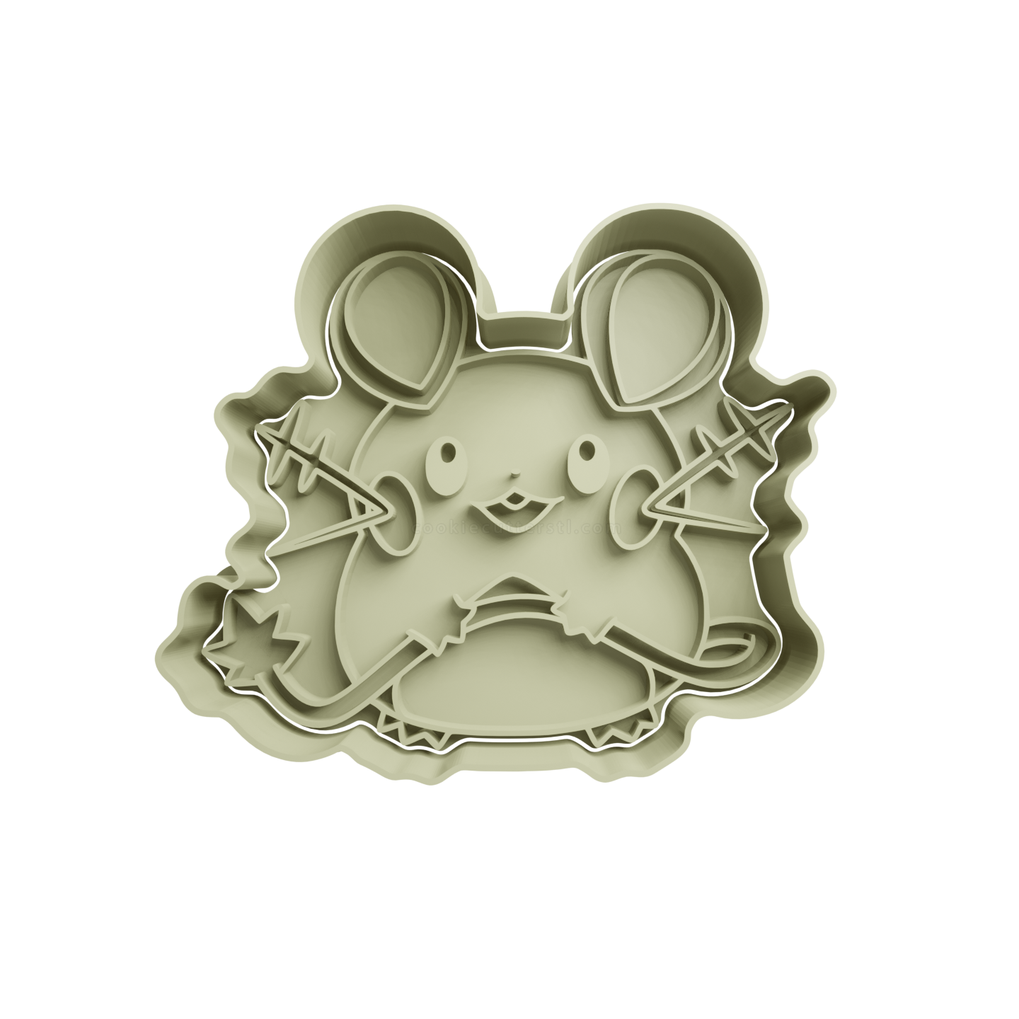 Dedenne Cookie Cutter