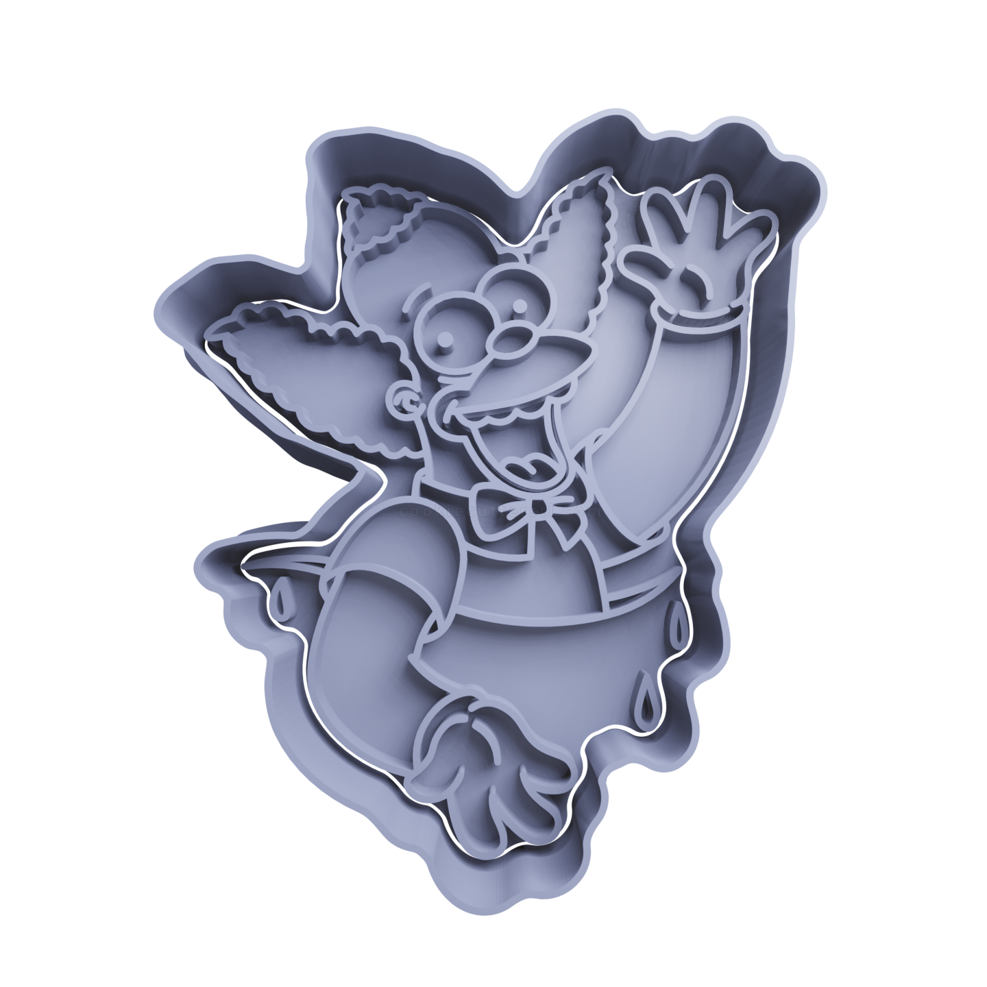 Krusty the Clown Cookie Cutter