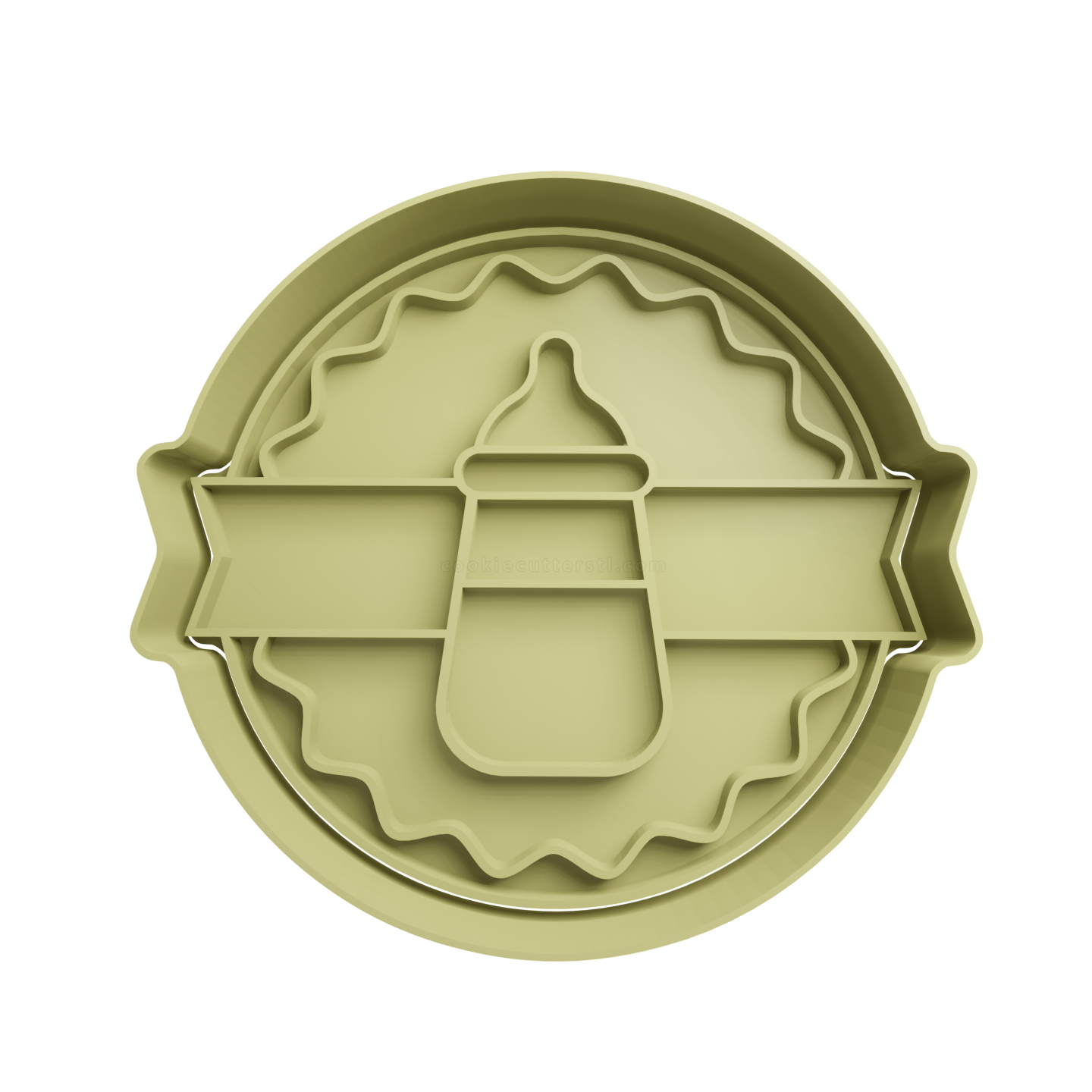Medal Baby Bottle Cookie Cutter