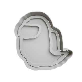 Among Us Ghost Cookie Cutter