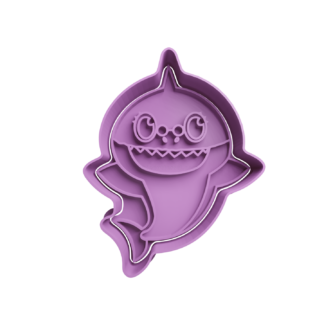 Grandma Shark Cookie Cutter