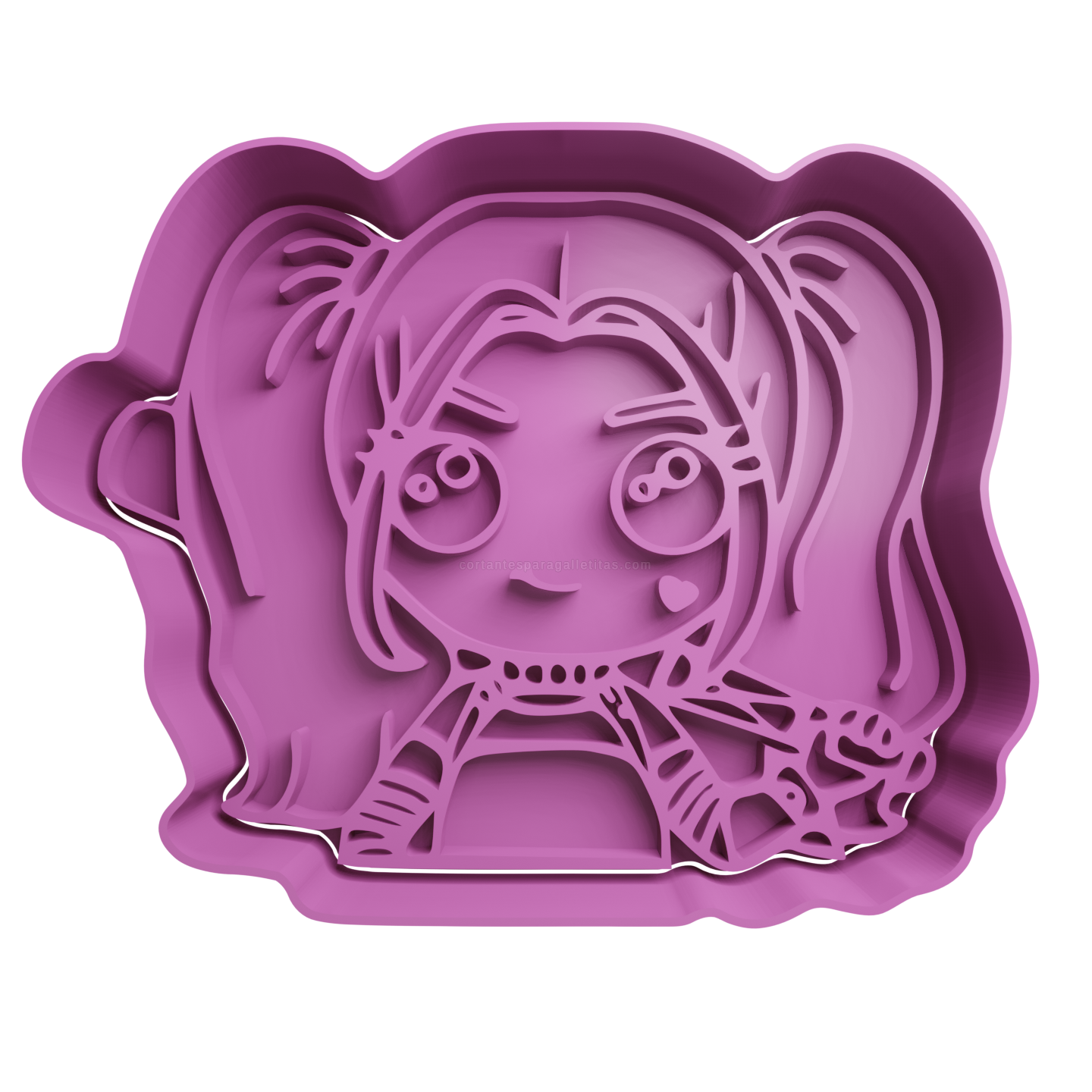 Harley Quinn Cookie Cutter (Cookie Cutter Free)