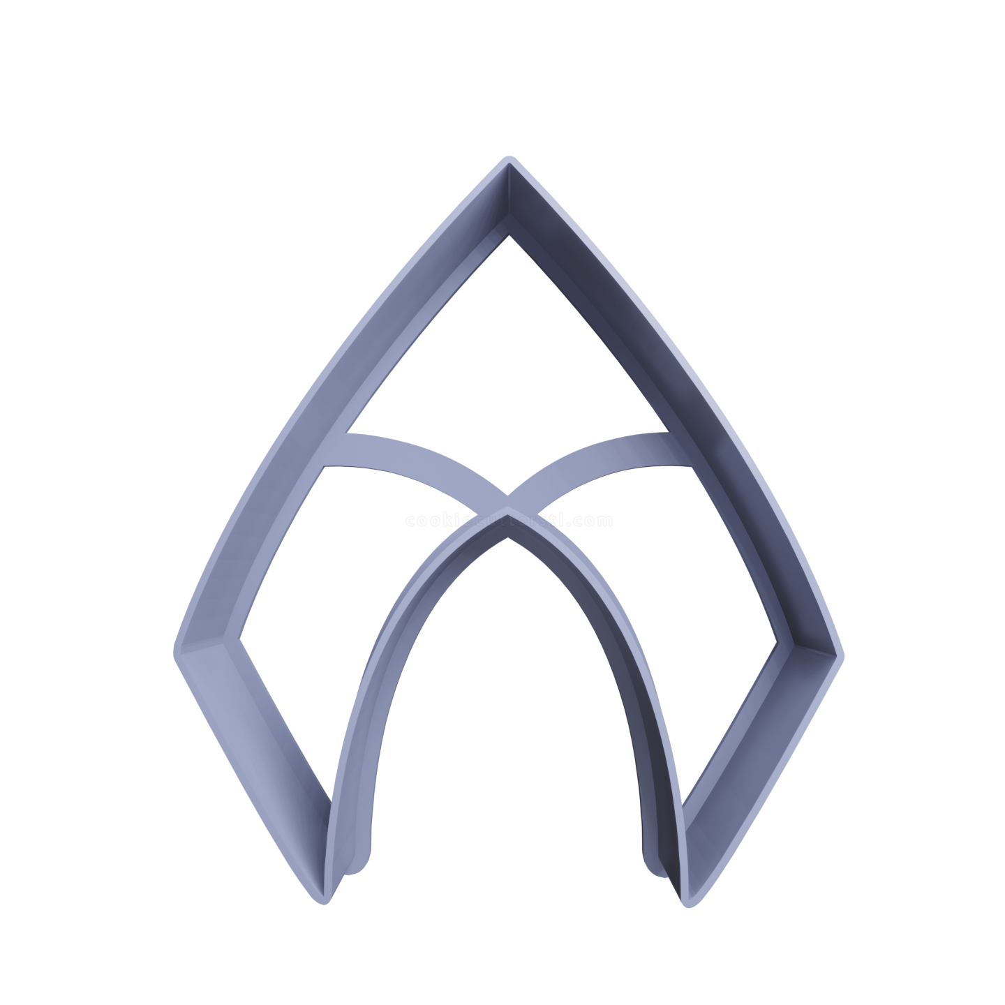 Aquaman Logo Cookie Cutter