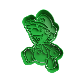 Luigi Paper Cookie Cutter
