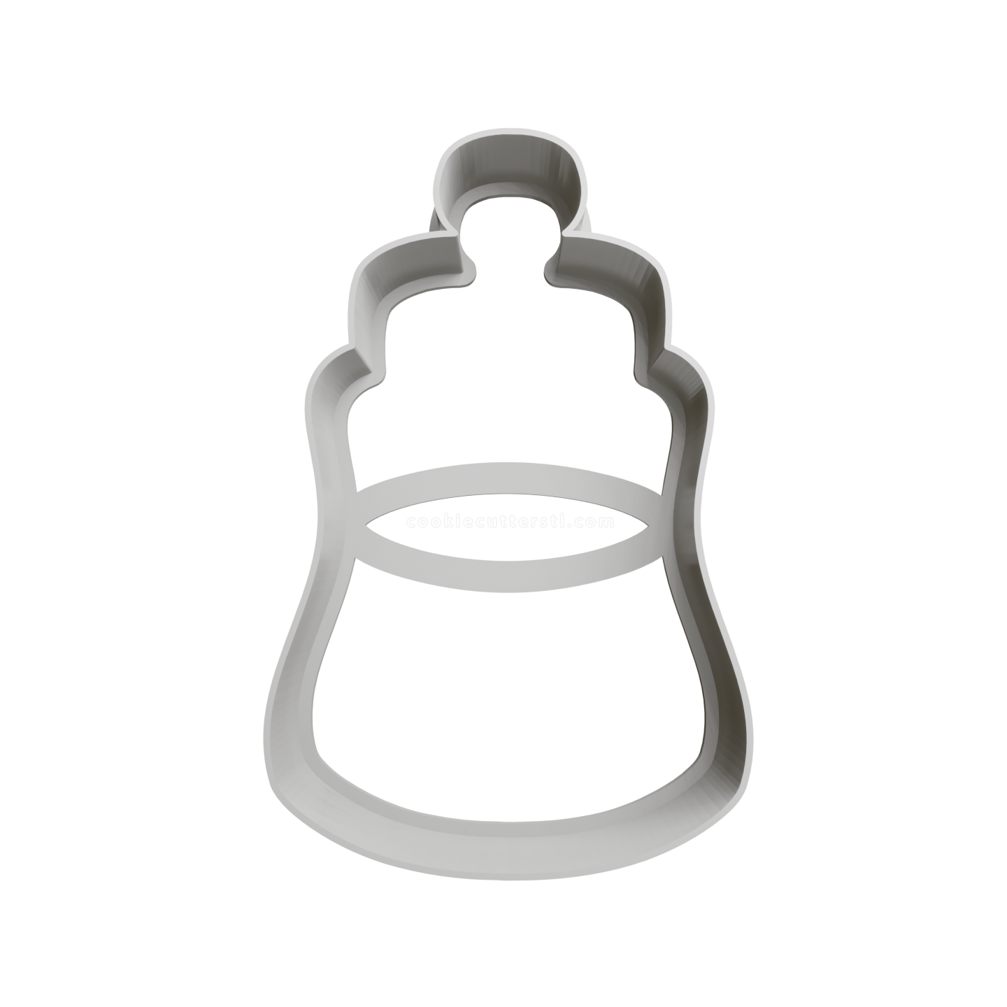 Baby Bottle Silhouette Cookie Cutter