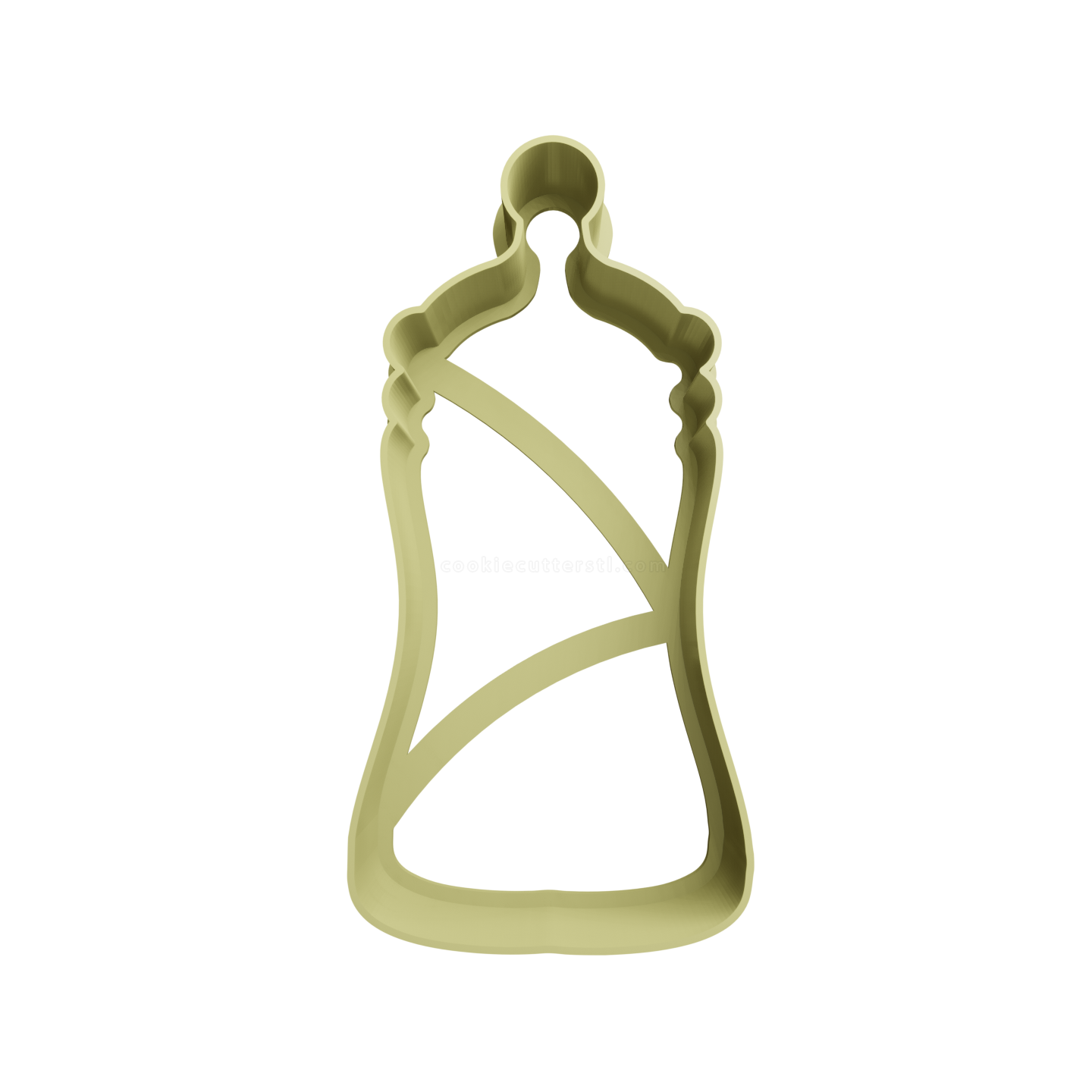 Baby Bottle Silhouette Cookie Cutter 4