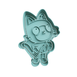 Pandy Paws Cookie Cutter