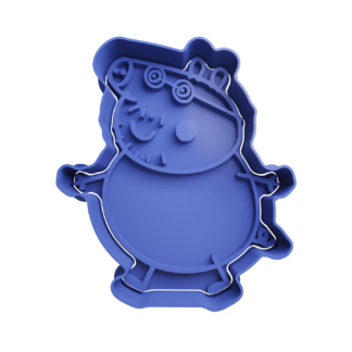 Daddy Pig Cookie Cutter