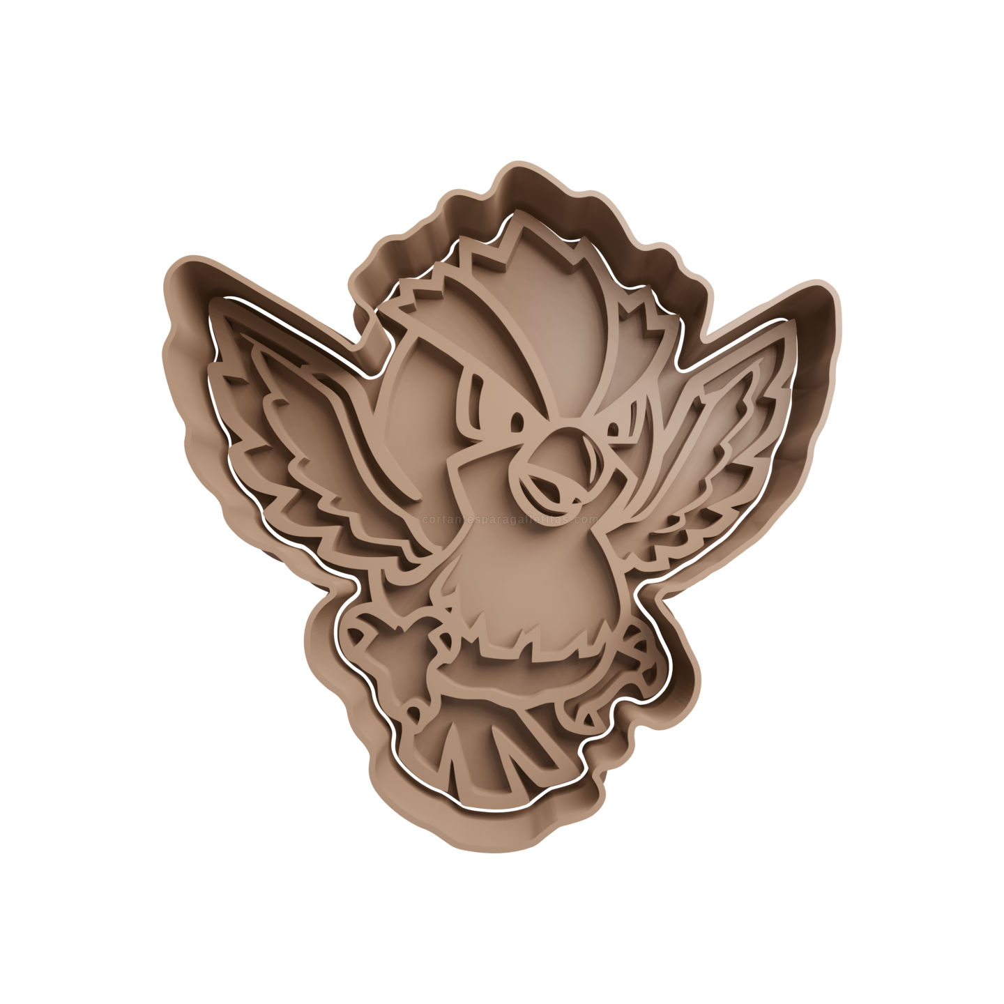 Pidgey Cookie Cutter