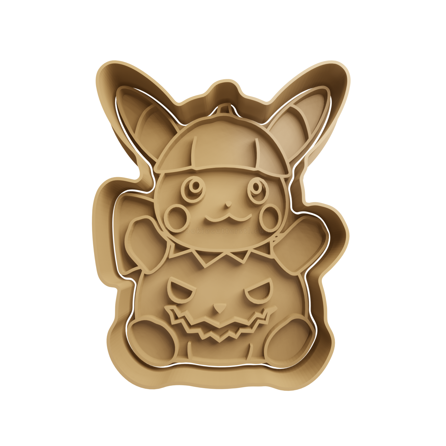 Pikachu in Pumpkin Cookie Cutter