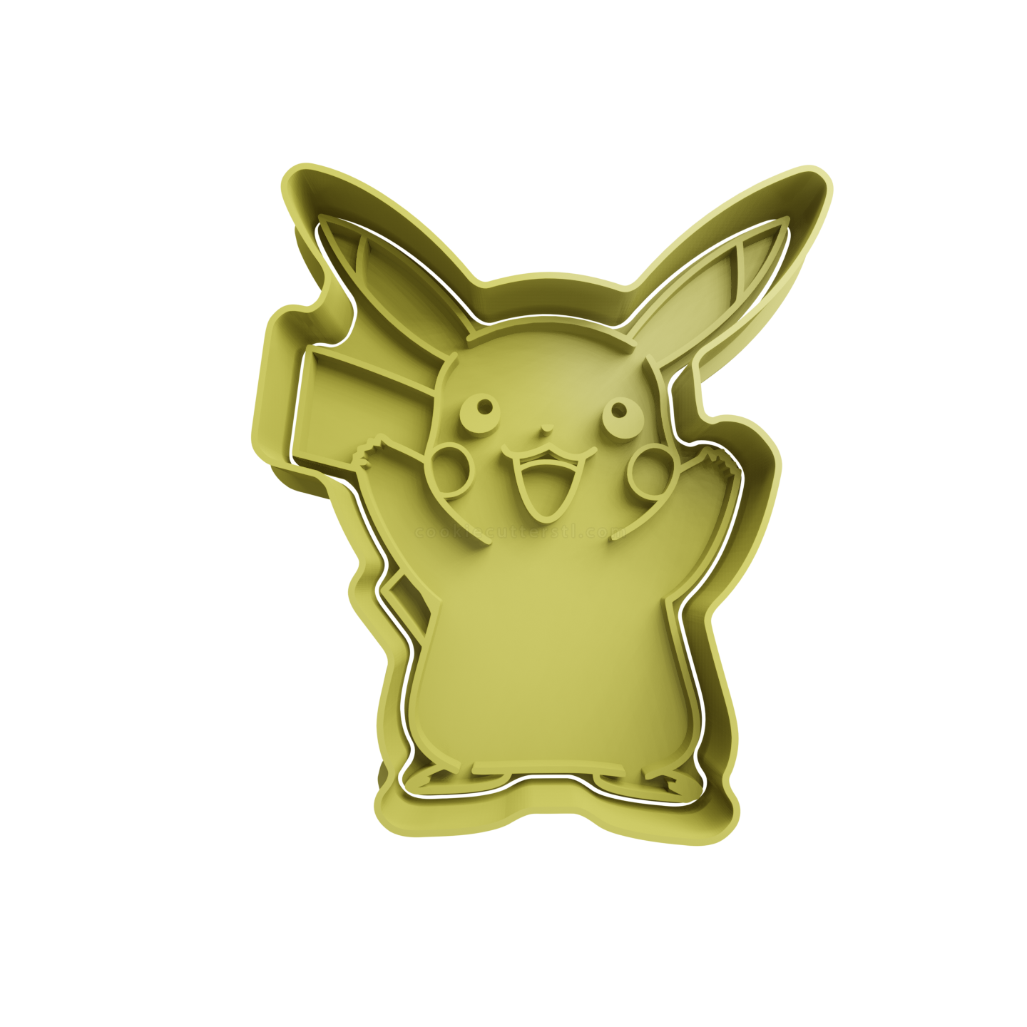 Pikachu Celebrating Cookie Cutter