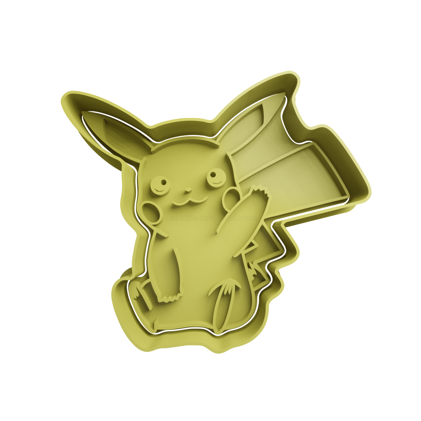 Pikachu Waving Cookie Cutter