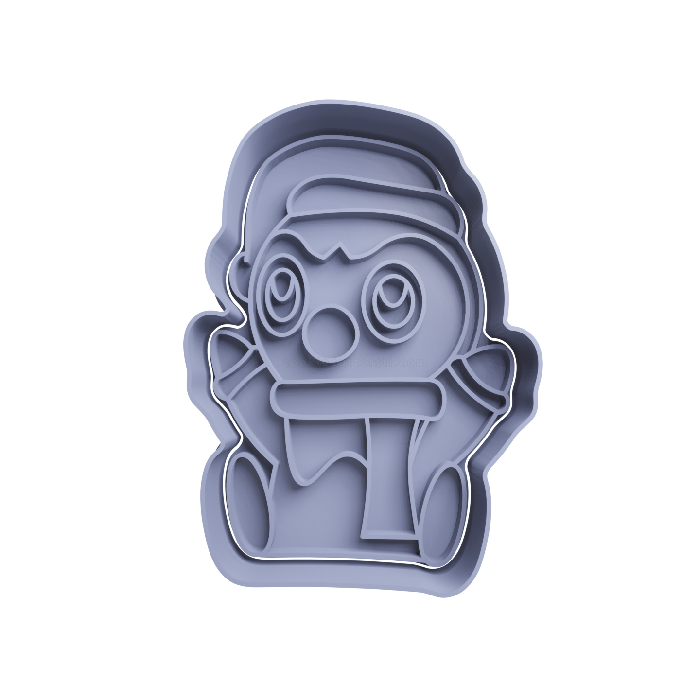 Piplup Christmas Cookie Cutter