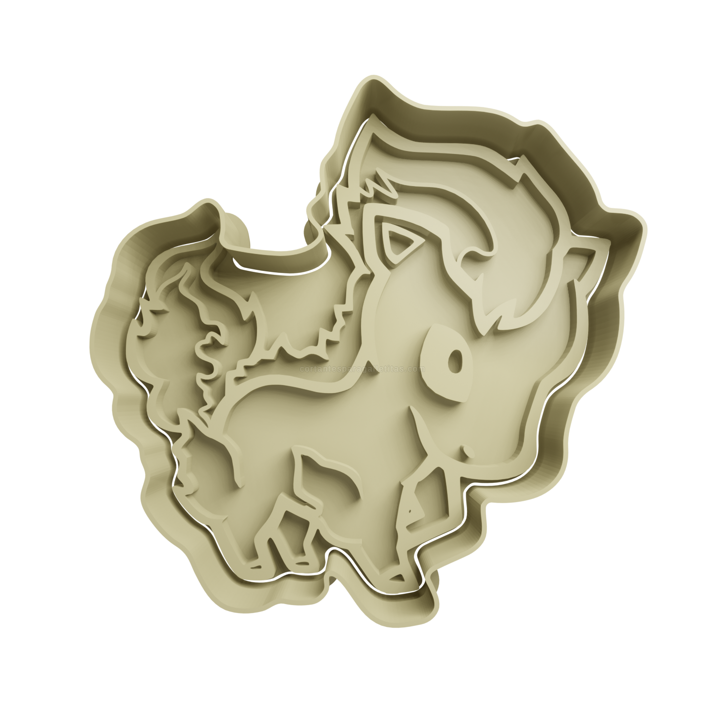 Ponyta Cookie Cutter