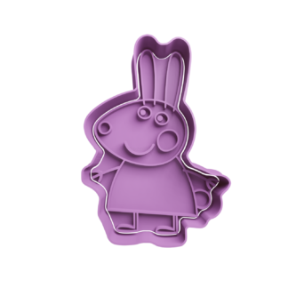 Rebecca Rabbit Cookie Cutter