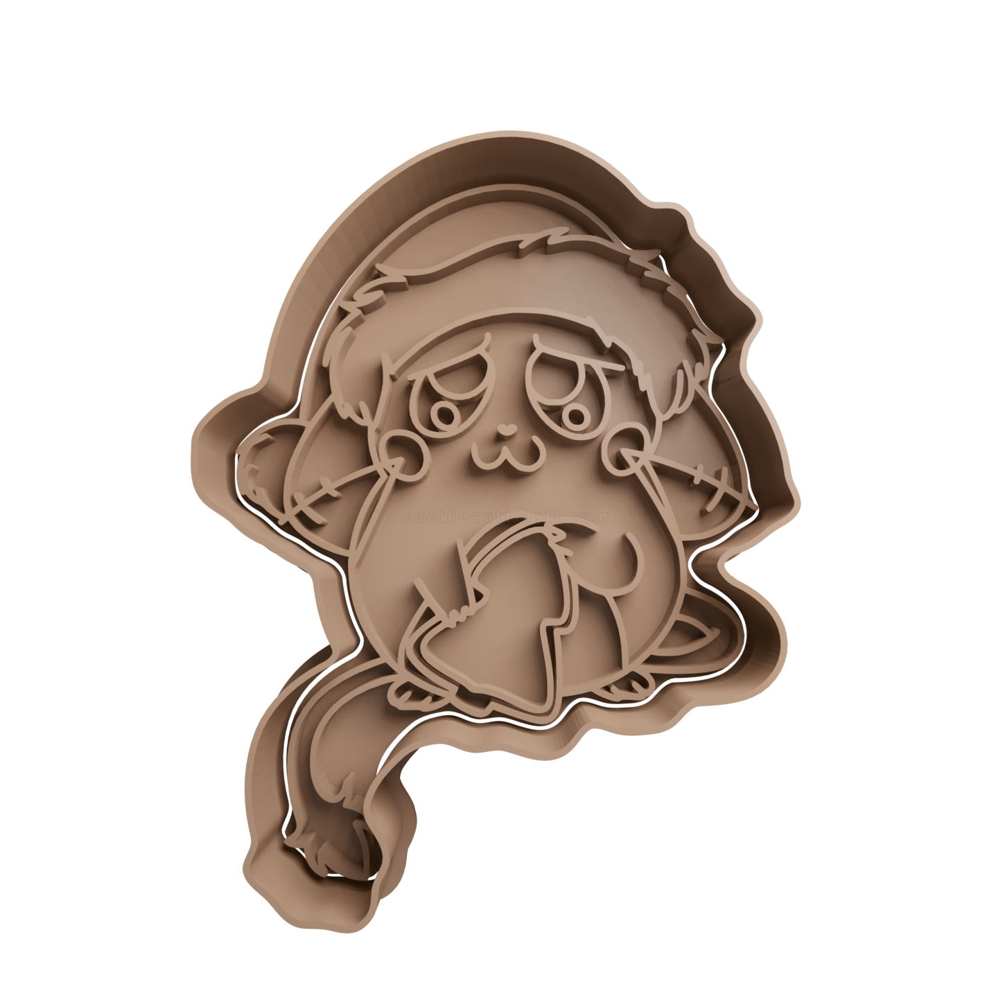 Raichu Christmas Cookie Cutter