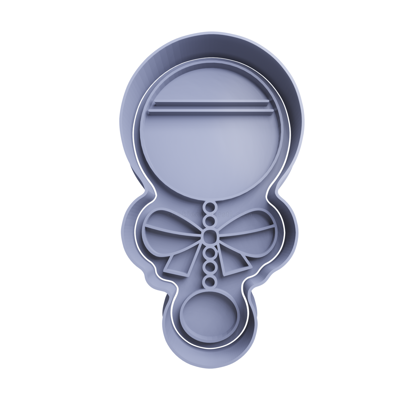 Baby Rattle Cookie Cutter 2