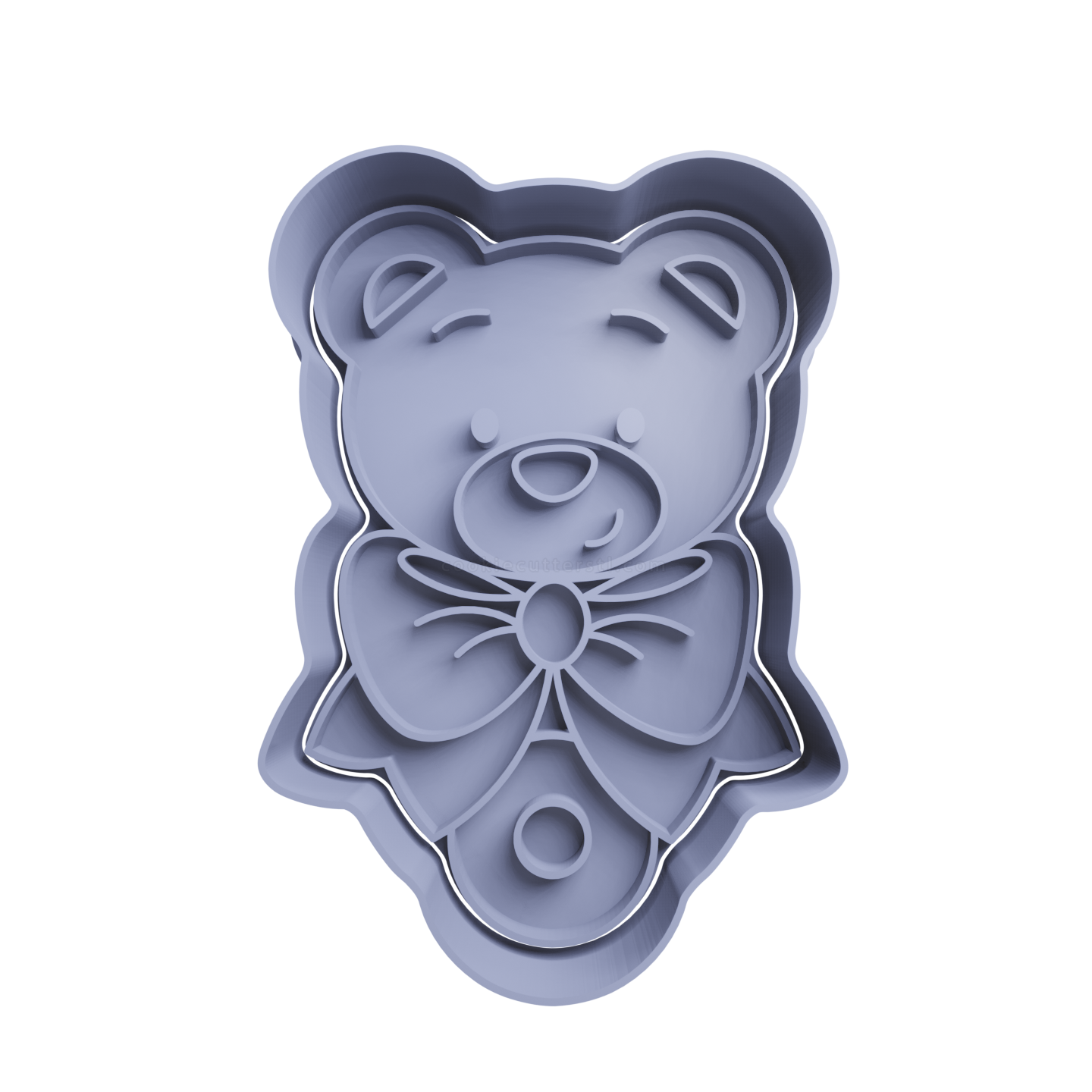 Bear Baby Rattle Cookie Cutter