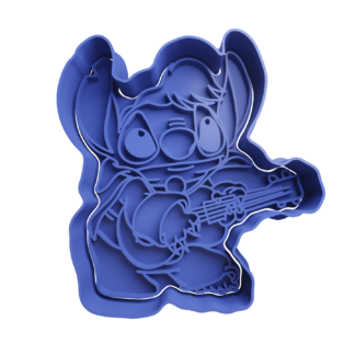 Stitch Elvis Presley Cookie Cutter