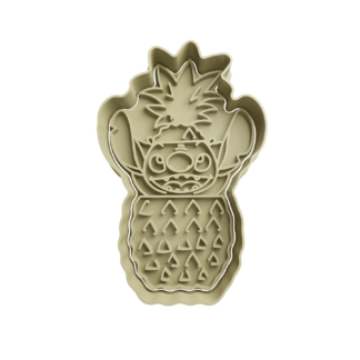 Stitch in Pineapple Cookie Cutter