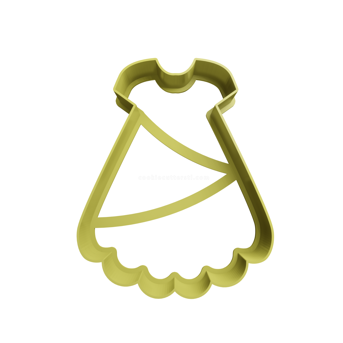 Baby Dress Cookie Cutter