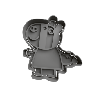 Zoe Zebra Cookie Cutter